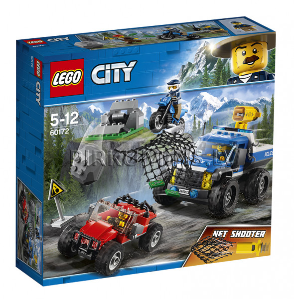 60172 LEGO® City Погоня по грунтовой дороге, c 5 до 12 лет NEW 2018!(Maksas piegāde = eur 3.99)