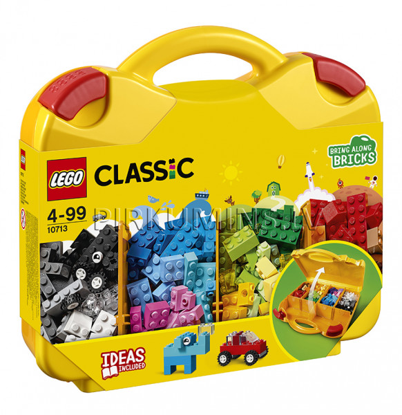 10713 LEGO® Classic Radošā ceļasoma, no 4 līdz 99 gadiem NEW 2018