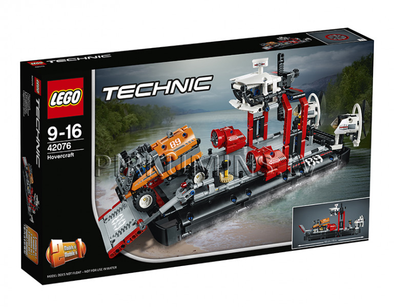 42076 LEGO® Technic Transportlīdzeklis uz gaisa spilvena, no 9 līdz 16 gadiem NEW 2018!