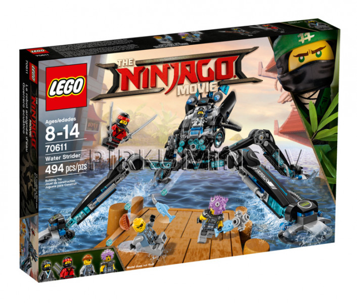 70611 LEGO® Ninjago Водяной Робот, c 8 до 14 лет