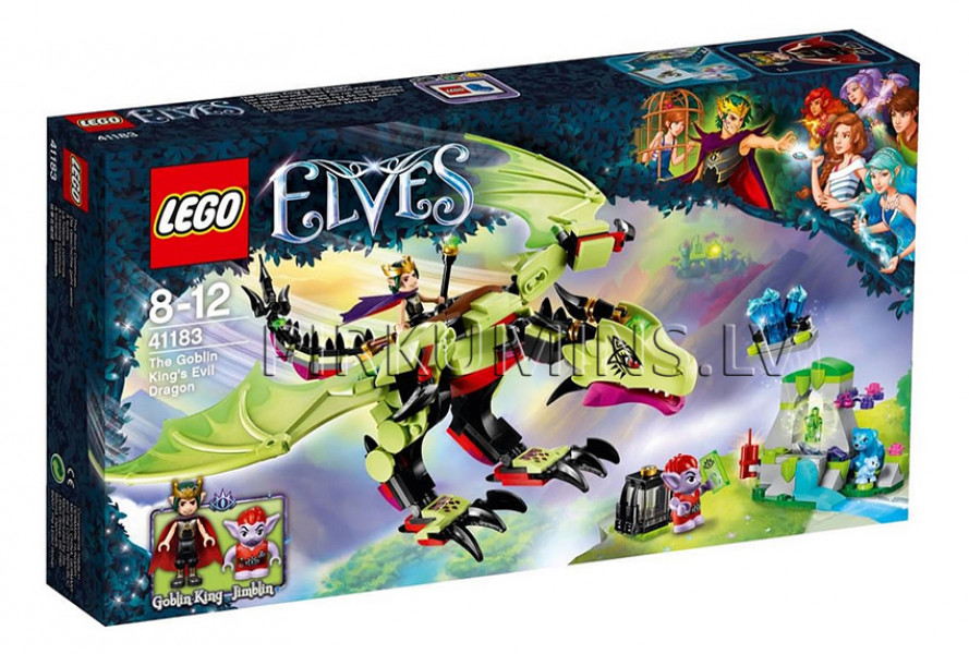 41183 LEGO® Elves Дракон короля гоблинов, c 8 до 12 лет NEW 2017!