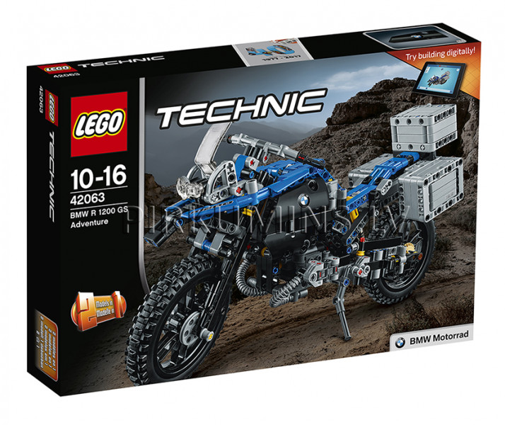 42063 LEGO® Technic BMW R 1200 GS, с 10 до 16 лет