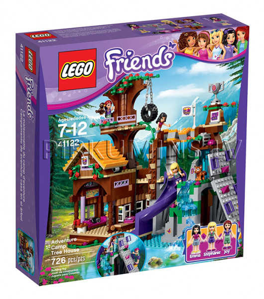 41122 LEGO Friends Sporta nometne: Māja uz koka, no 7 līdz 12 gadiem