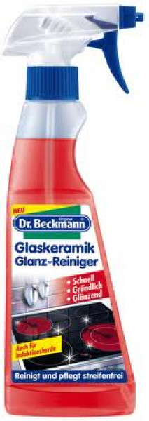 Dr.Beckmann izsmidzināms stikla keramikas tīrītājs, 250ml