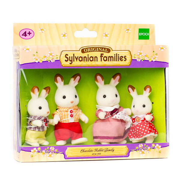 4150 Sylvanian Families Šokolādes trušu ģimene 4+