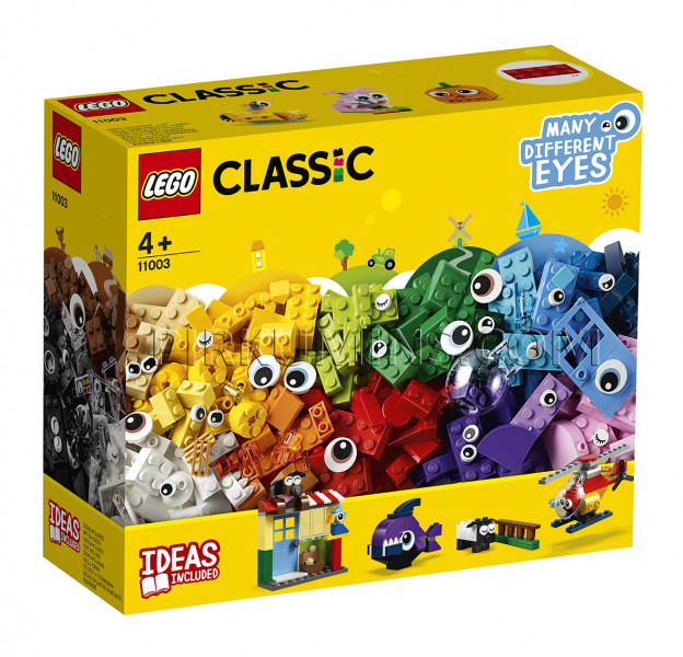 11003 LEGO® Classic Кубики и глазки, c 4+ лет NEW 2019! (Maksas piegāde eur 3.99)