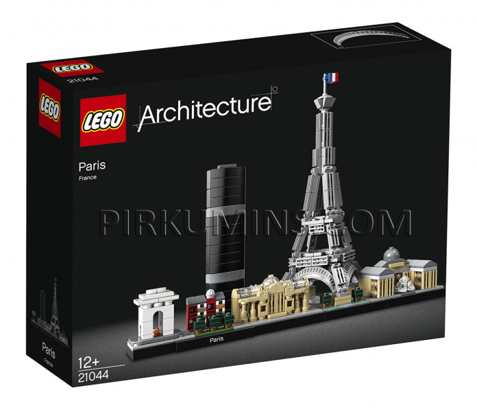 21044 LEGO® Architecture Parīze, no 12 gadiem NEW 2019! (Maksas piegāde eur 3.99)