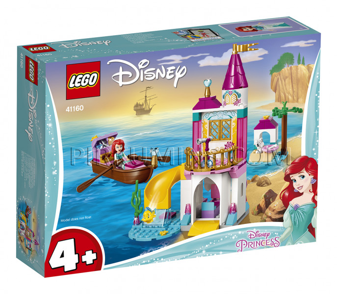 41160 LEGO® Disney Princess Arielas pils jūras krastā, no 4+ gadiem NEW 2019!