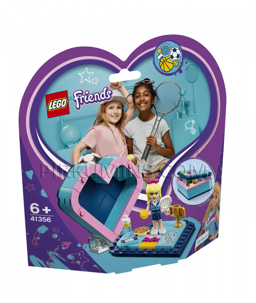 41356 LEGO® Friends Stefānijas sirds formas kārbiņa, no 6+ gadiem NEW 2019!