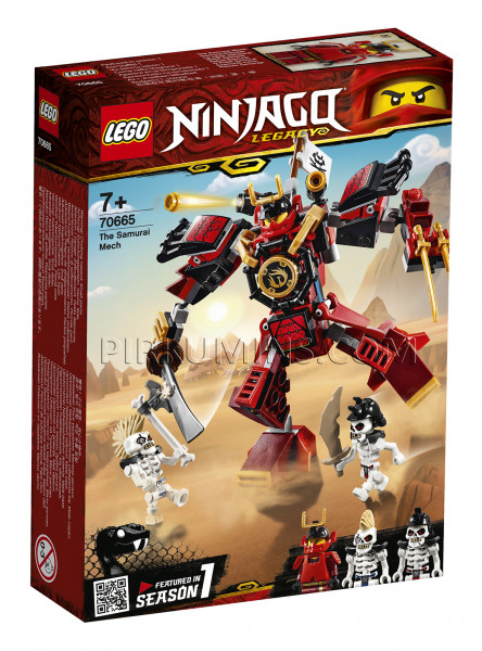 70665 LEGO® Ninjago Робот-самурай, c 7+ лет NEW 2019!