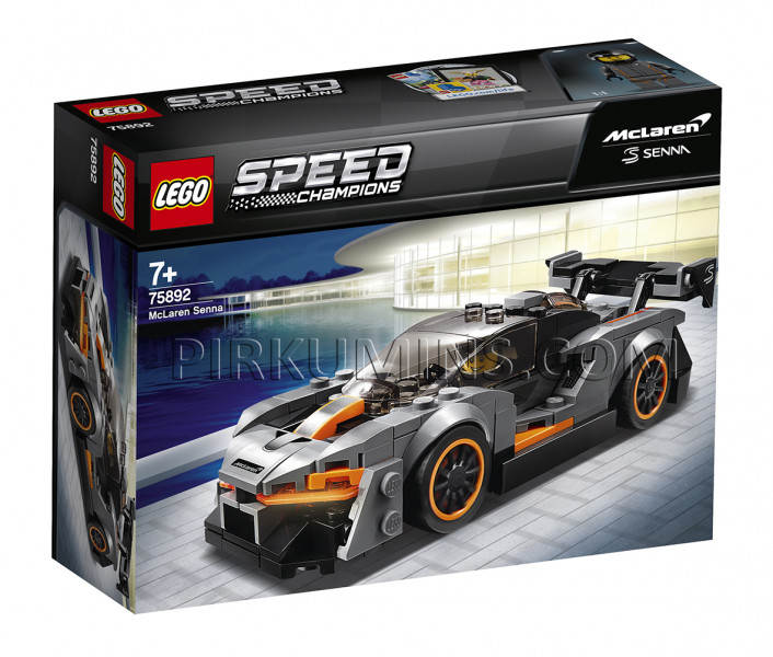 75892 LEGO® Speed Champions McLaren Senna, no 7 gadiem.