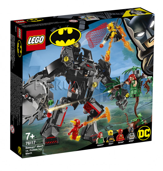 76117 LEGO® Super Heroes Batman™ robots pret Poison Ivy™ robotu, no 7+ gadiem NEW 2019!