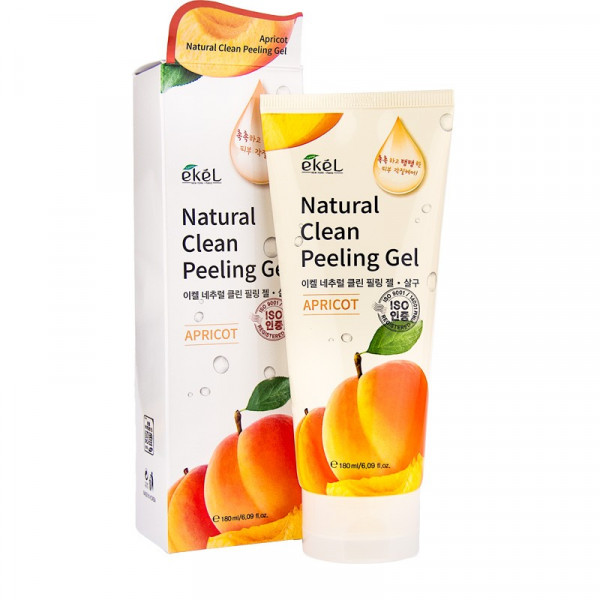 Ekel Apricot Natural Clean Peeling Gel Attīrošs pīlings-gēls ar aprikožu ekstraktu, 100ml