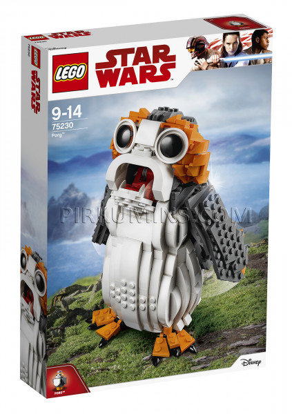 75230 LEGO® Star Wars Porg™, c 9 до 14 лет NEW 2019!