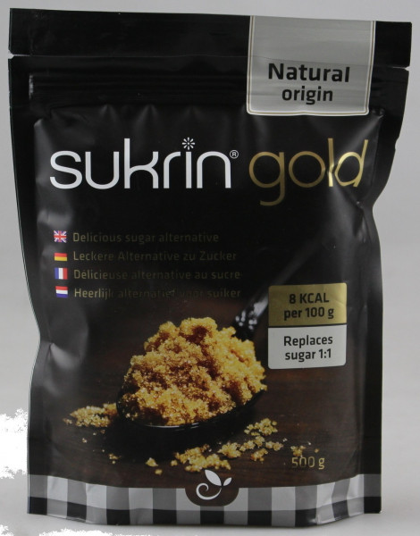 Sukrin Gold dabiska alternatīva brūnajam cukuram, 500g
