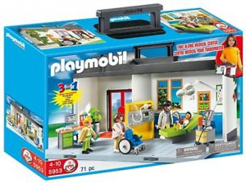 5953 PLAYMOBIL® City Life Slimnīca,no 4+
