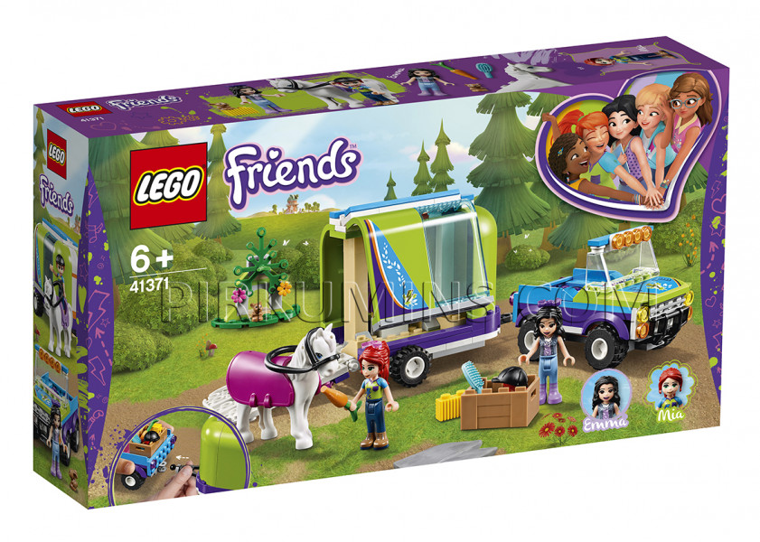 41371 LEGO® Friends Mia zirgu treilers, no 6+ gadiem NEW 2019!