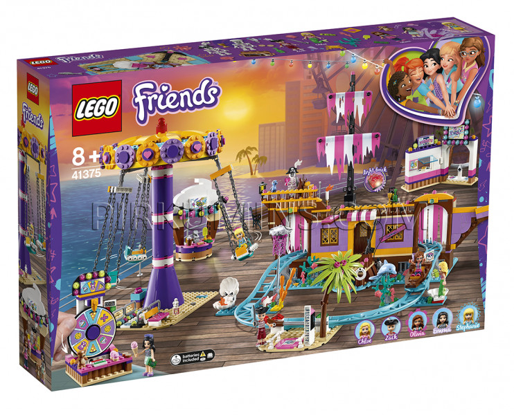 41375 LEGO® Friends Парк развлечений на набережной, c 8+ лет
