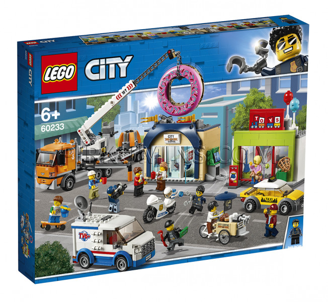 60233 LEGO® City Virtuļu veikala atklāšana, no 6+ gadiem NEW 2019!