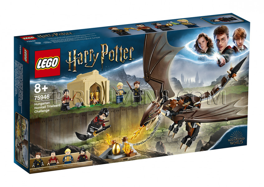 75946 LEGO® Harry Potter Ungārijas Ragastis: Trejburvju uzdevums, no 8+ gadiem NEW 2019!