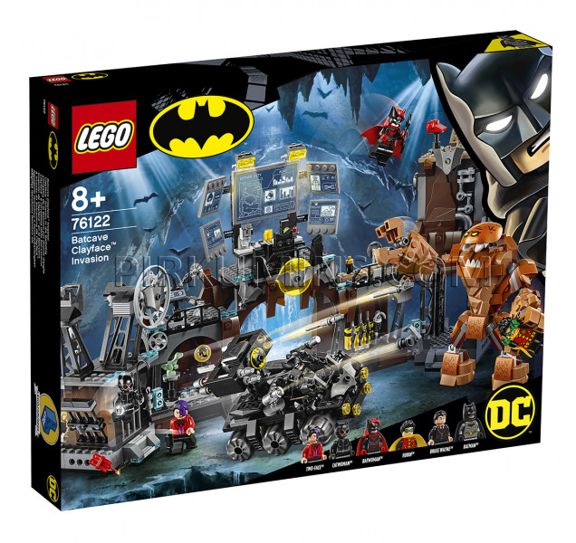 76122 LEGO® Batman Вторжение Глиноликого в бэт-пещеру, c 8+ лет NEW 2019