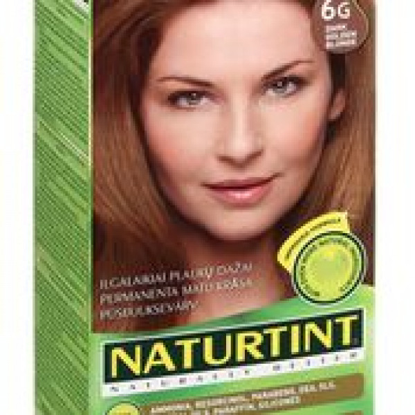 Izpārdošana! Naturtint Naturally Better matu krāsa 6G, tumša zelta, 165ml