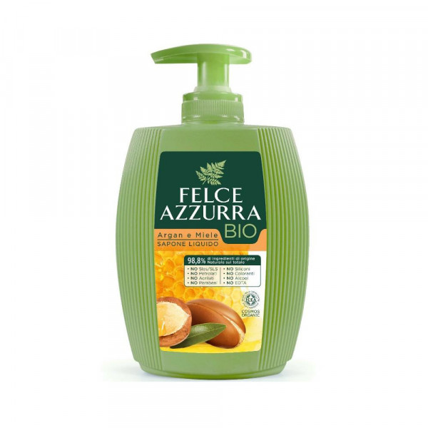 FELCE AZZURRA BIO Šķidrās ziepes Argan & Honey, 300ml