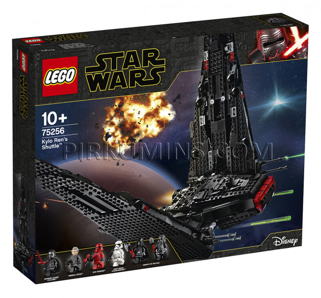 75256 LEGO® Star Wars Шаттл Кайло Рена, c 10+ лет NEW 2019!