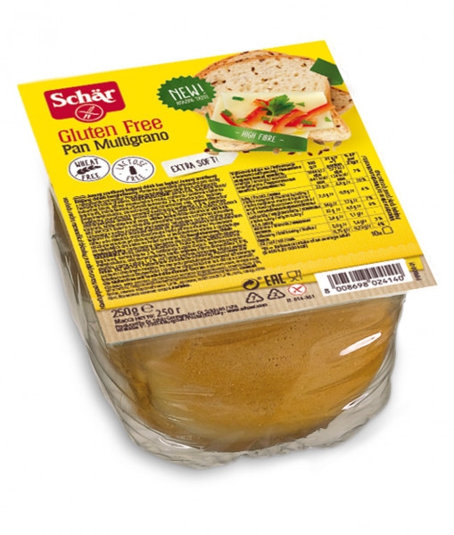 Schar Pan Multigrano bezglutēna graudu maize, 250g