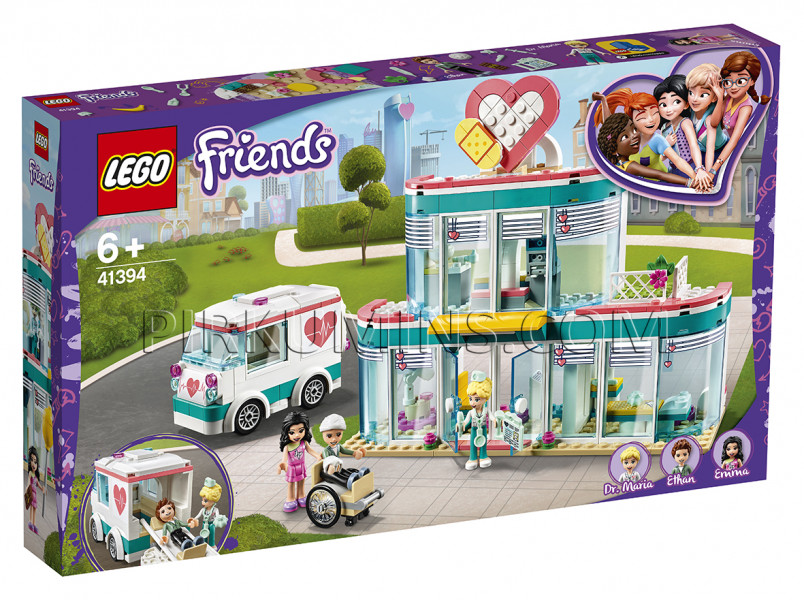 41394 LEGO® Friends Городская больница Хартлей juк Сити, c 6+ лет NEW 2020!