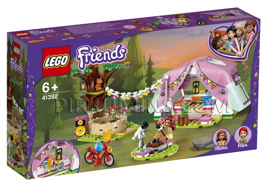 41392 LEGO® Friends Atpūta glempingā, no 6+ gadiem NEW 2020
