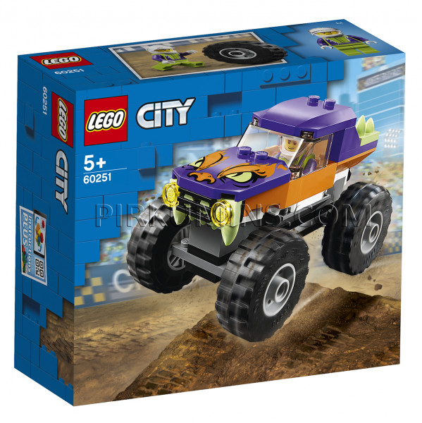 60251 LEGO® City Monstru vāģis, no 5+ gadiem NEW 2020!