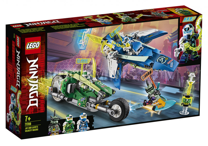 71709 LEGO® Ninjago Скоростные машины Джея и Ллойда, c 7+ лет NEW 2020