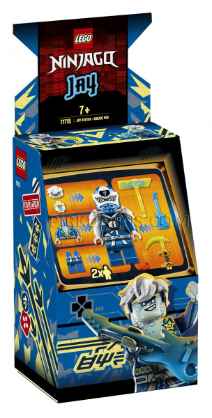 71715 LEGO® Ninjago Avatārs Jay - spēļu automāta kapsula, no 7+ gadiem NEW 2020!