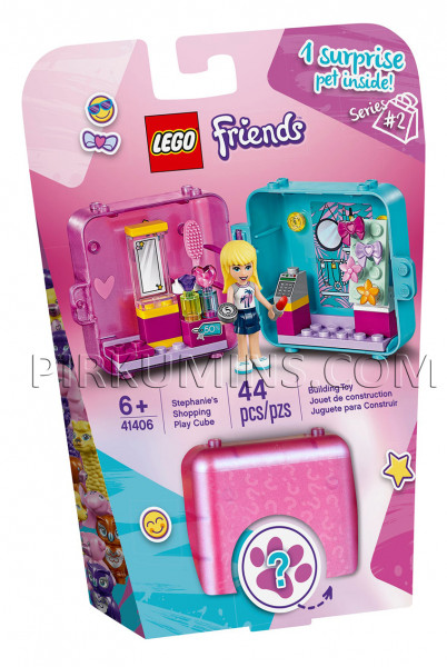 41406 LEGO® Friends Stefānijas iepirkšanās rotaļu kubs, no 6+ gadiem NEW 2020!