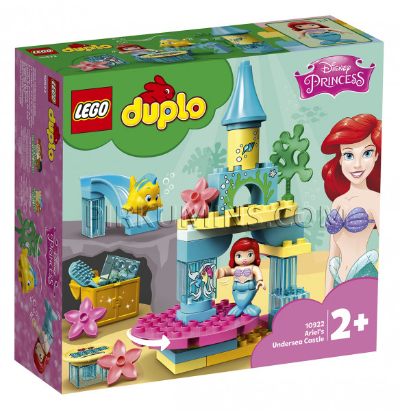 10922 LEGO® DUPLO Arielas zemūdens pils, no 2+ gadiem NEW 2020!(Maksas piegāde eur 3.99)