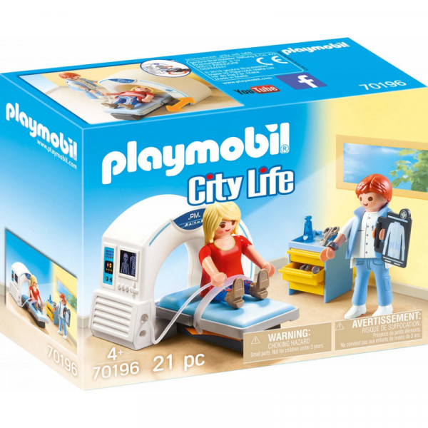 70196 PLAYMOBIL® City Life Rentgena kabinets, no 4+