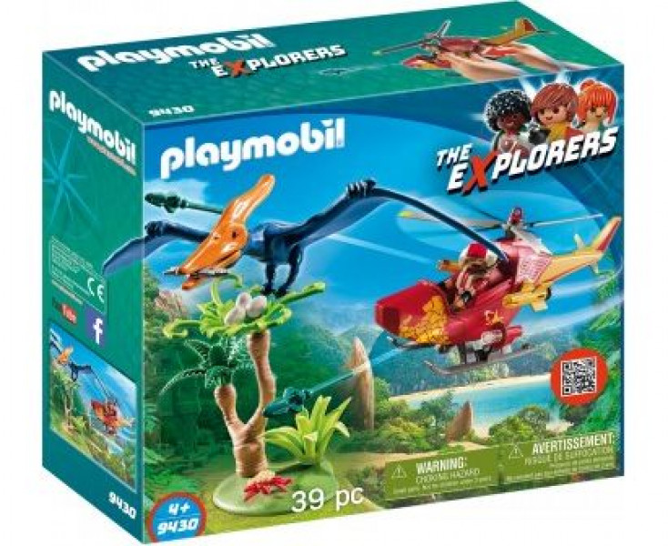 9430 PLAYMOBIL®DINO Helikopters ar Pterodaktili, no 4+