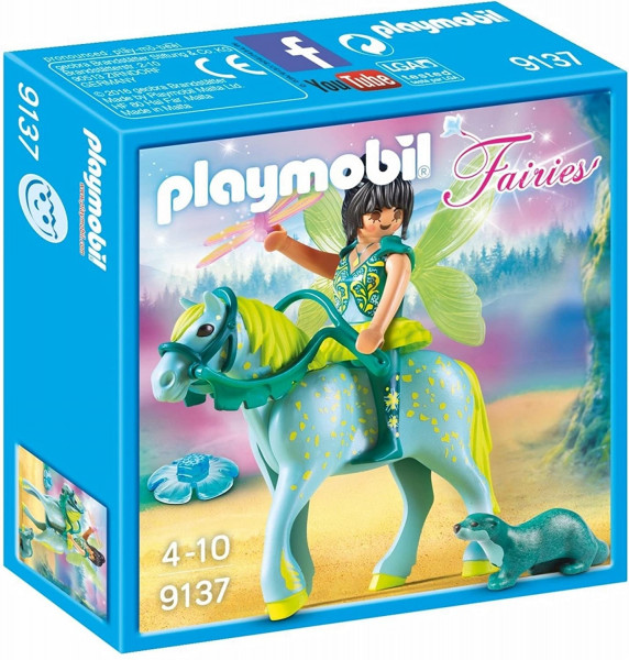 9137 PLAYMOBIL® Fairies Feja uz zirga, no 4+