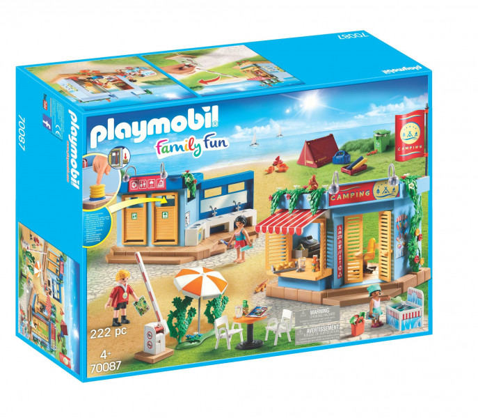 70087 PLAYMOBIL® Family Fun Kempings, no 4+