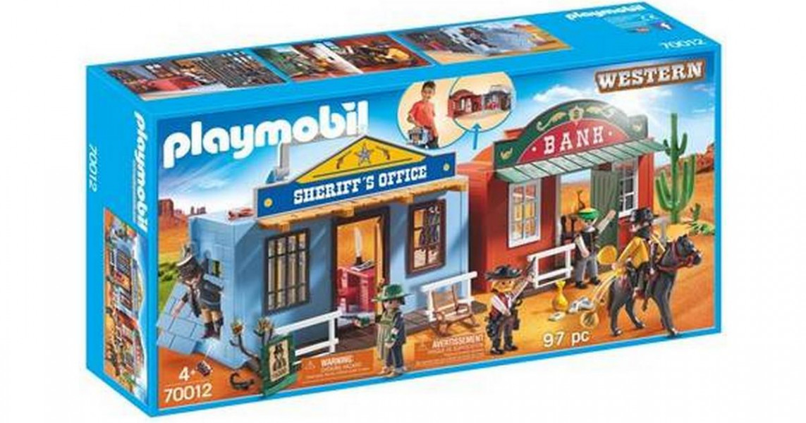 70012 PLAYMOBIL® Western Rietumu pilsēta, no 4+