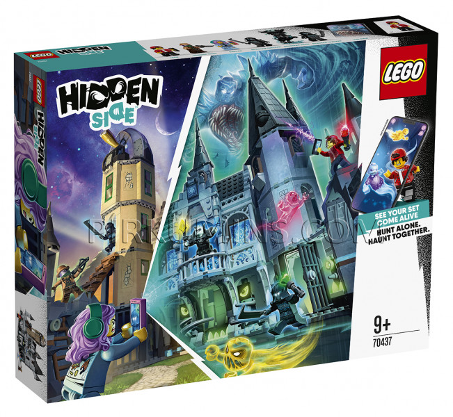 70437 LEGO® Hidden Side Заколдованный замок, c 9+ лет NEW 2020!