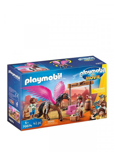 70074 PLAYMOBIL® The MOVIE Marla un Del ar Lidojošo zirgu ,no 5+