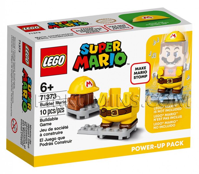 71373 LEGO® Super Mario Марио-строитель. Набор усилений, с 6+ лет NEW 2020!(Maksas piegāde eur 3.99)