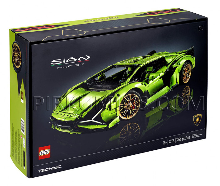 42115 LEGO® Technic Lamborghini Sián FKP 37, с 18+ лет NEW 2020!