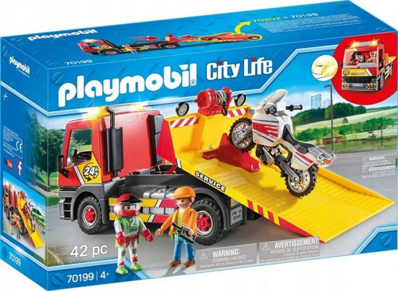 70199 PLAYMOBIL® City Life Auto evakuators, no 4+