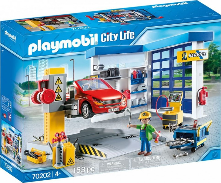 70202 PLAYMOBIL® City Life Autoserviss, no 4+