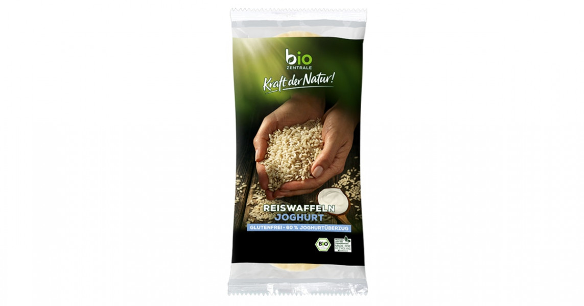 Akcija! Bio-Zentrale Rīsu galetes ar jogurta cepurīti, bez glutēna, 100g, der.term. 05.05.21