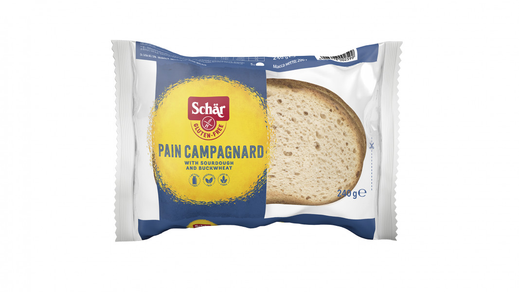 Schar Pain Campagnard saldskābā maize, bez glutēna, 240g