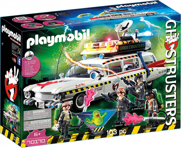 70170 PLAYMOBIL® Ghostbusters Ecto-1 ar skaņu un gaismām, no 6+